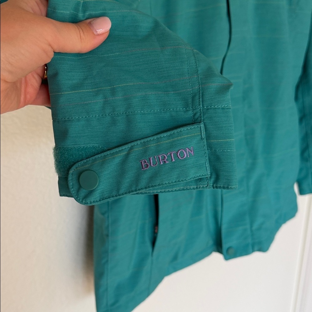 Burton Women's Jet Set Jacket, green-blue space dye Large - Picture 10 of 10